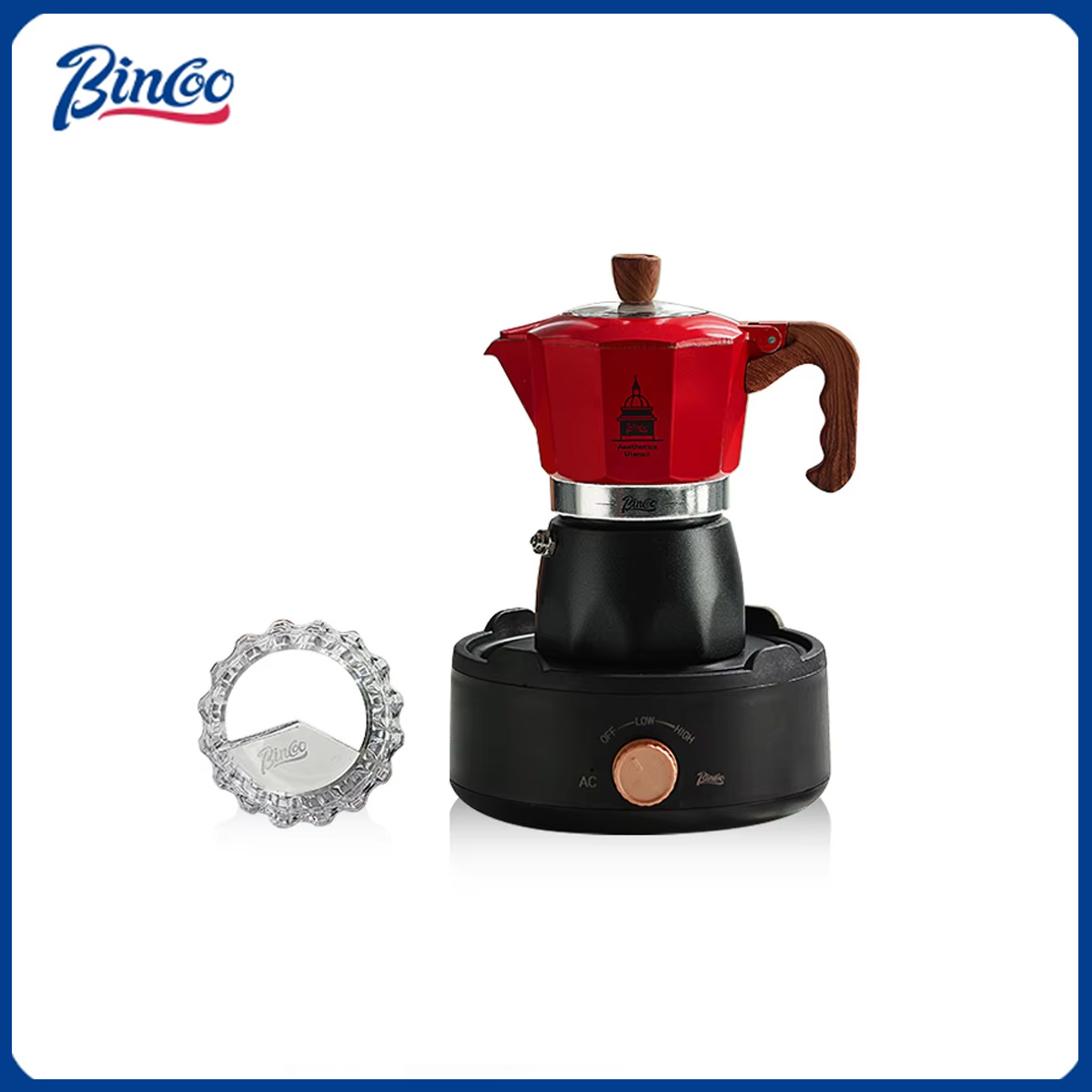 Coffee Tea Espresso - Bincoo Çift Valfli Kahve Moka Pot