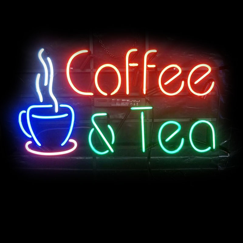 Coffee Tea Icon - Neon Burcu Kahve Çay Restoran Bira