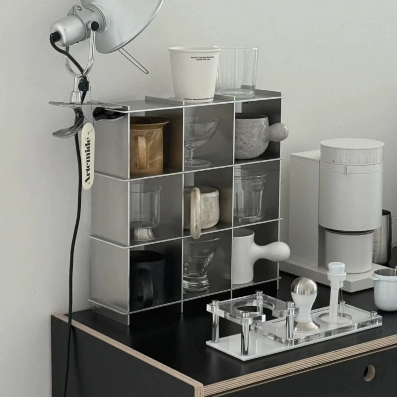 Coffee Tea Stand - Minimalist Alüminyum Alaşımlı Tezgah Üstü Kupa