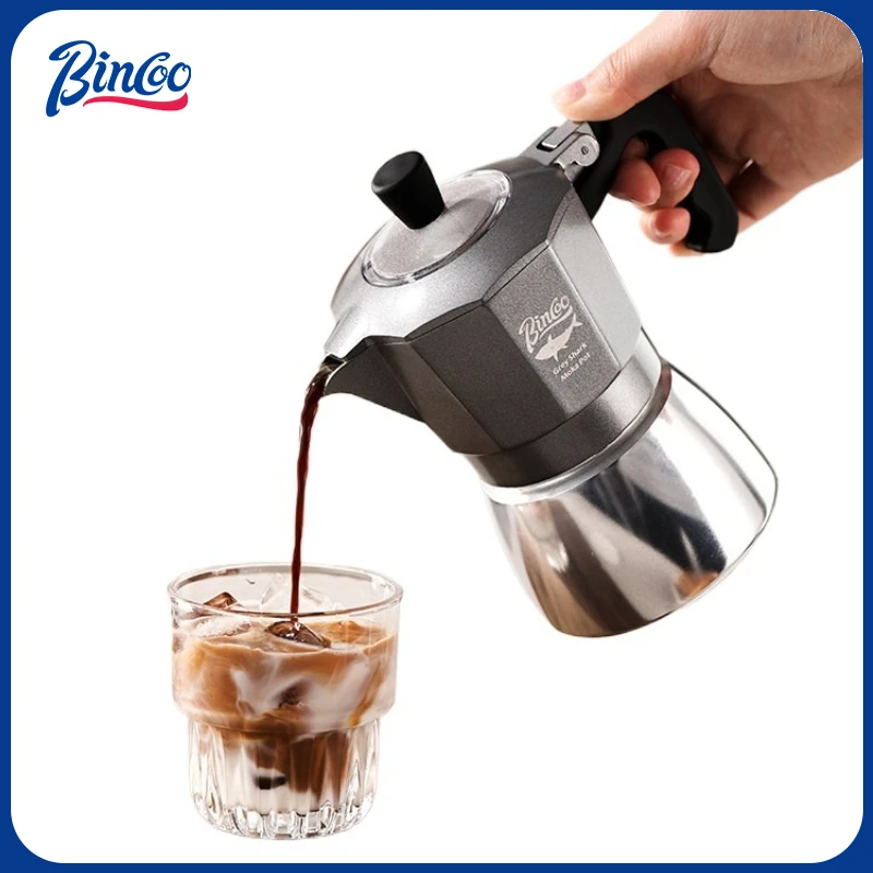 Coffee Tea Espresso - Bincoo 2 Bardak Çift Valfli Moka