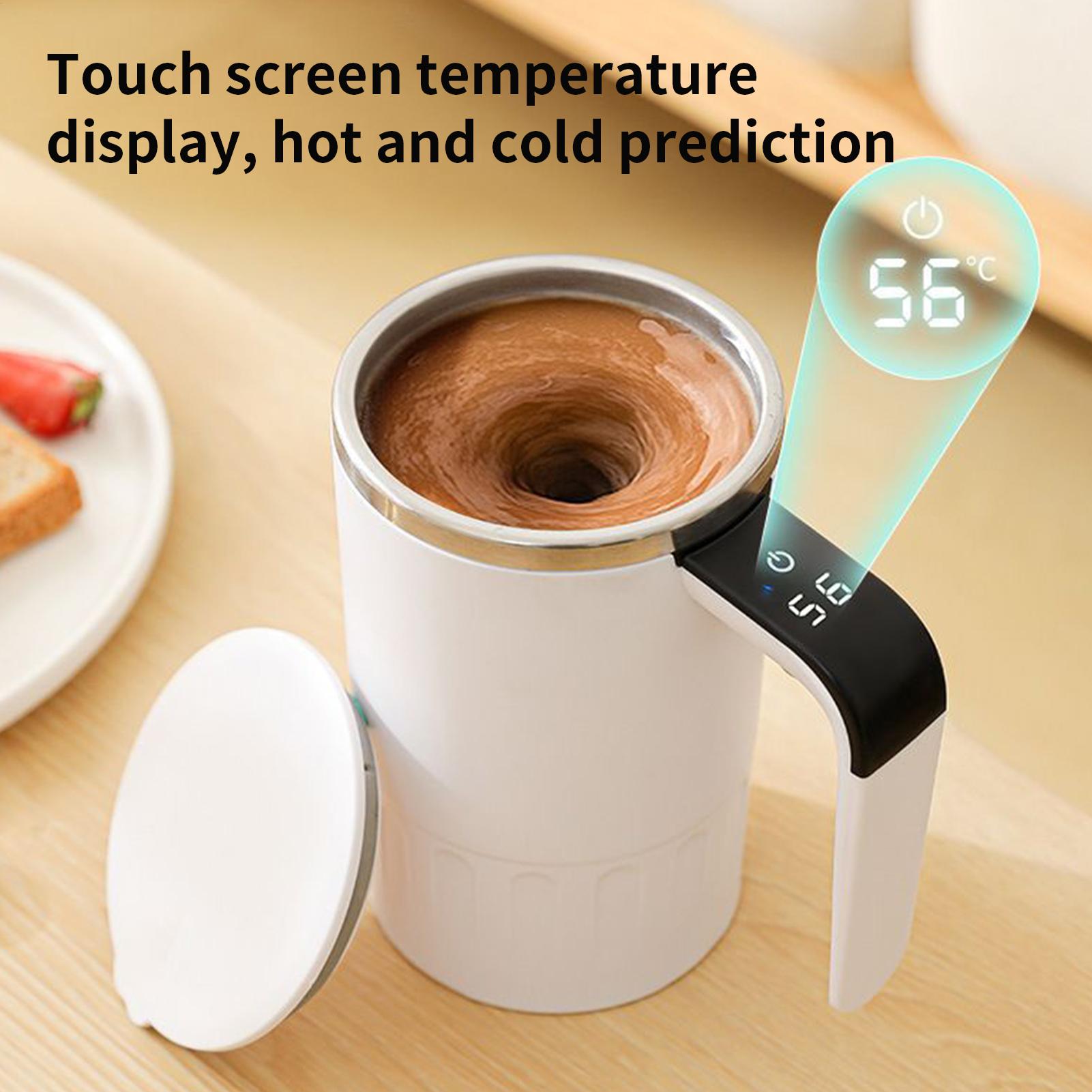 Coffee Tea And Cocoa - 380 ml Kendinden Karıştırmalı Kahve Kupa