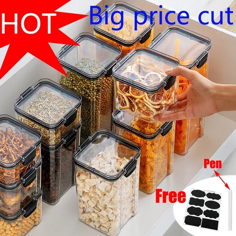 Coffee Tea Sugar Canister Set - 460-1800 ml Setleri Istiflenebilir Mutfak Mühürlü