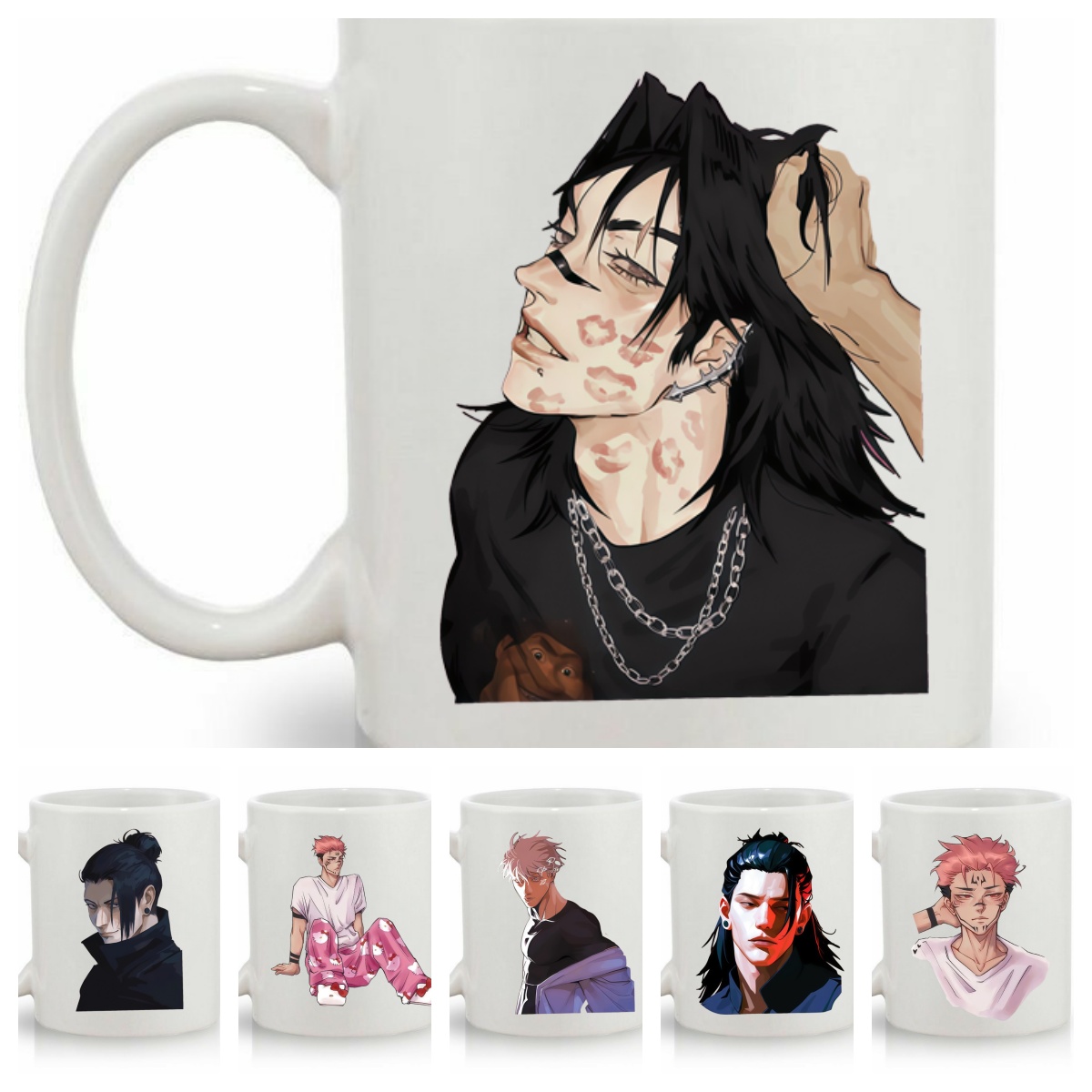 Coffee Tea Japan - Seramik kupa Jjk Satoru Gojo Anime