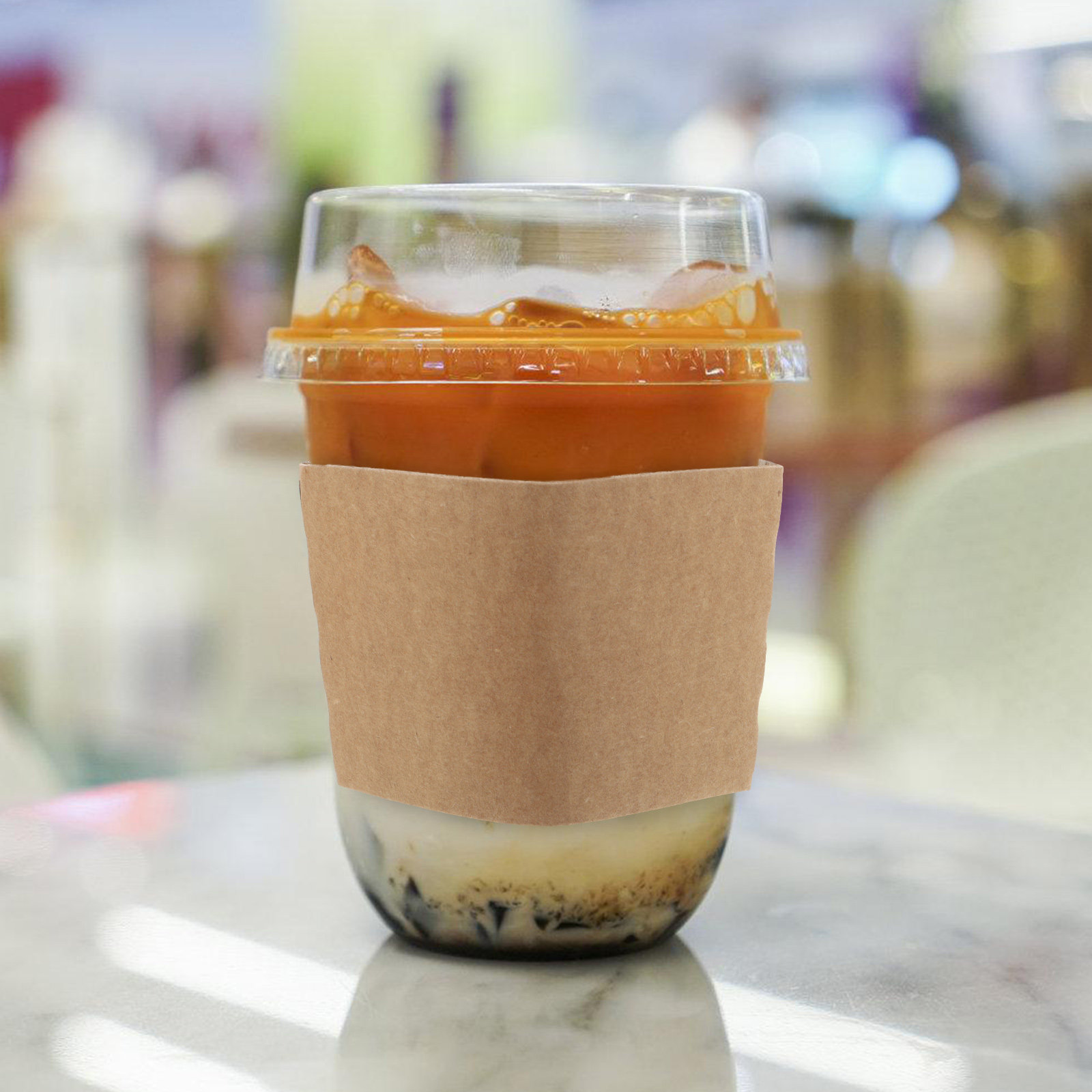 Coffee Tea Uses - 100 Adet Beyaz Kraft Kahve Bardağı