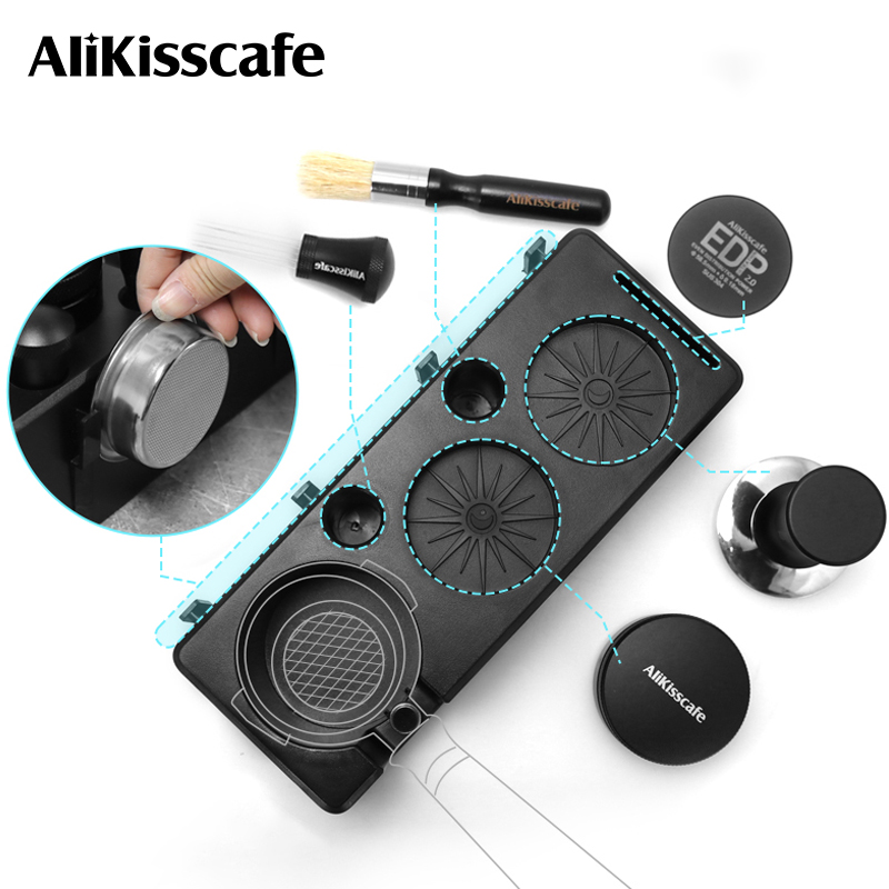 Coffee Tea Espresso - AliKisscafe Kahve Sıkıştırma İstasyonu Portafilter Tutucu
