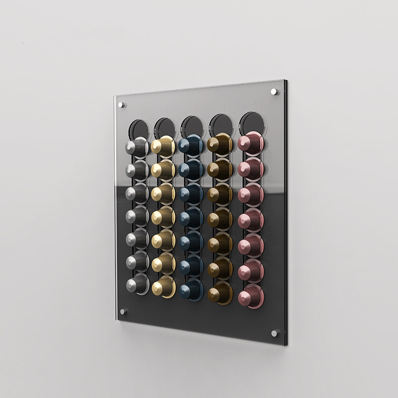 Coffee Capsule Holder - Dayanıklı ve Şeffaf Kahve Kapsülü Depolama