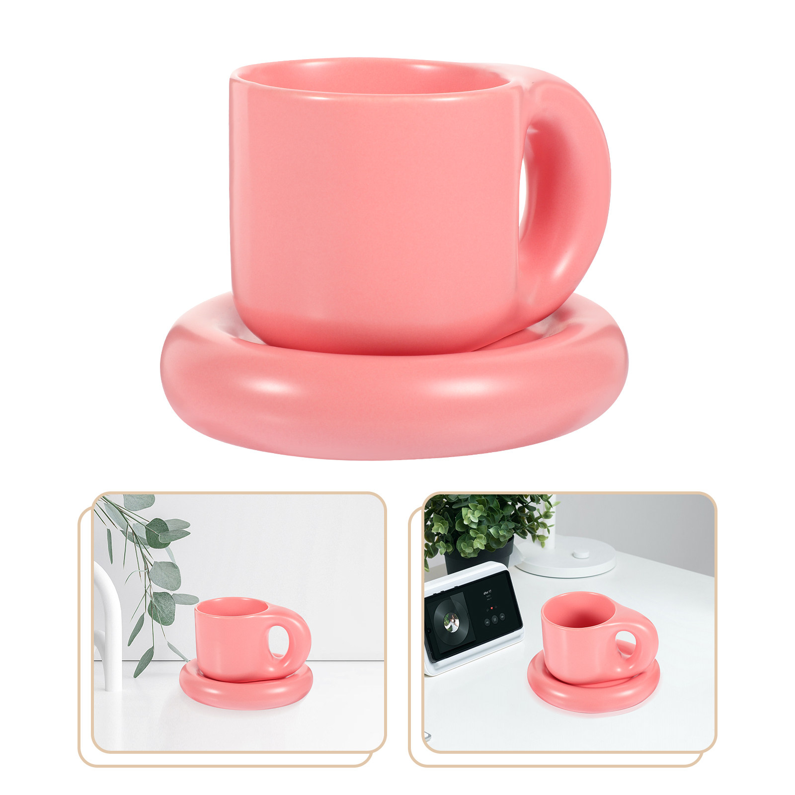 Coffee Tea Uses - Seramik Kahve Fincanı Seti, Sıcak Çay