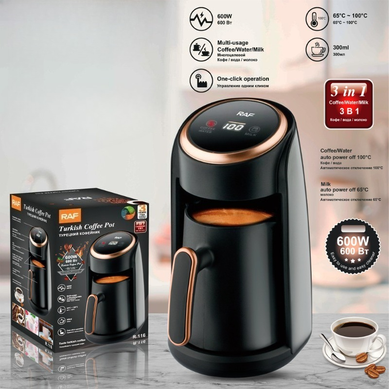Coffee Tea Espresso Machines - 3'ü 1 Arada Su Sütlü Çay