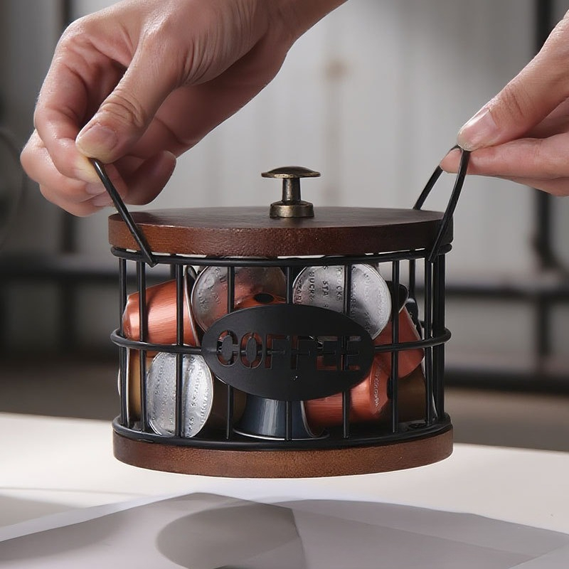 Coffee Capsule Holder - Kahve Saklama Sepeti Kahve Kapsülü Saklama