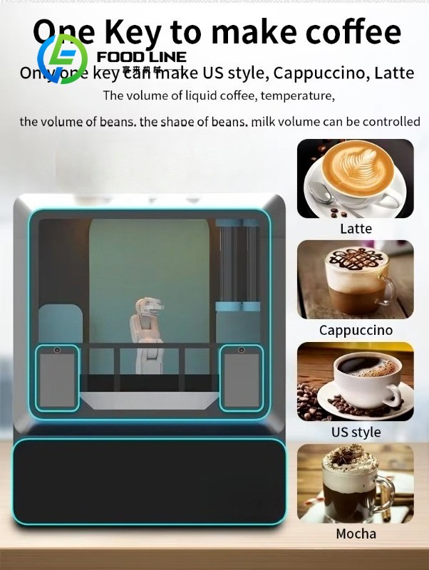 Coffee Tea Vending Machine Price - Akıllı ve Tam Otomatik Ticari Robot