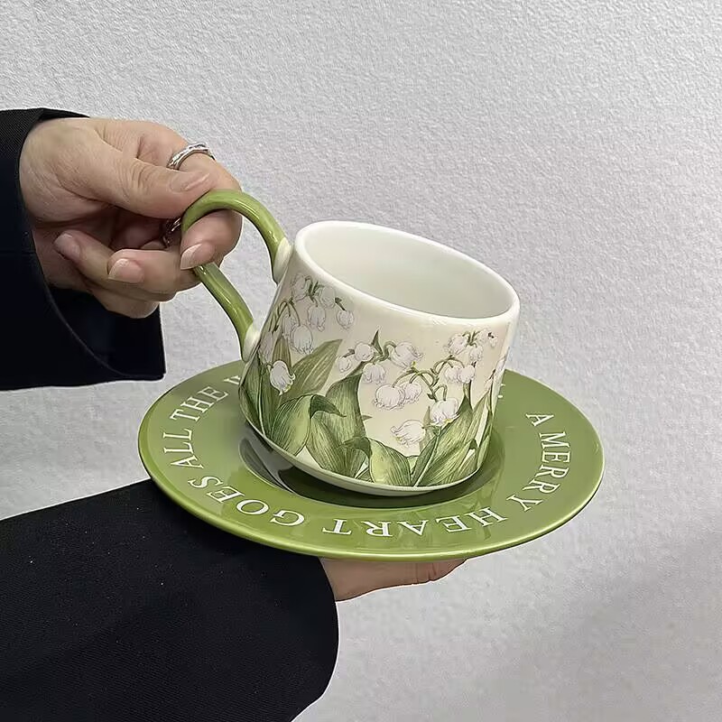 Vintage yağlı boya desenli müg - Valley Tea And Coffee incelemesi ve fiyatı