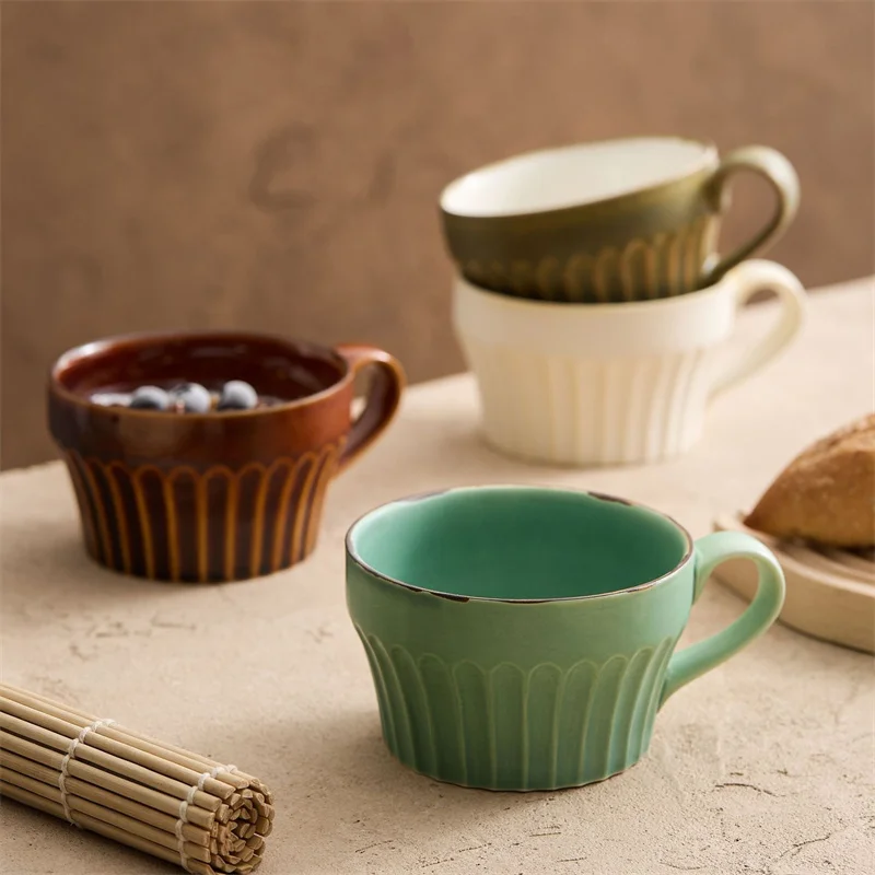 350ml Japon Retro Dikey Desenl - Coffee Tea Japan incelemesi ve fiyatı