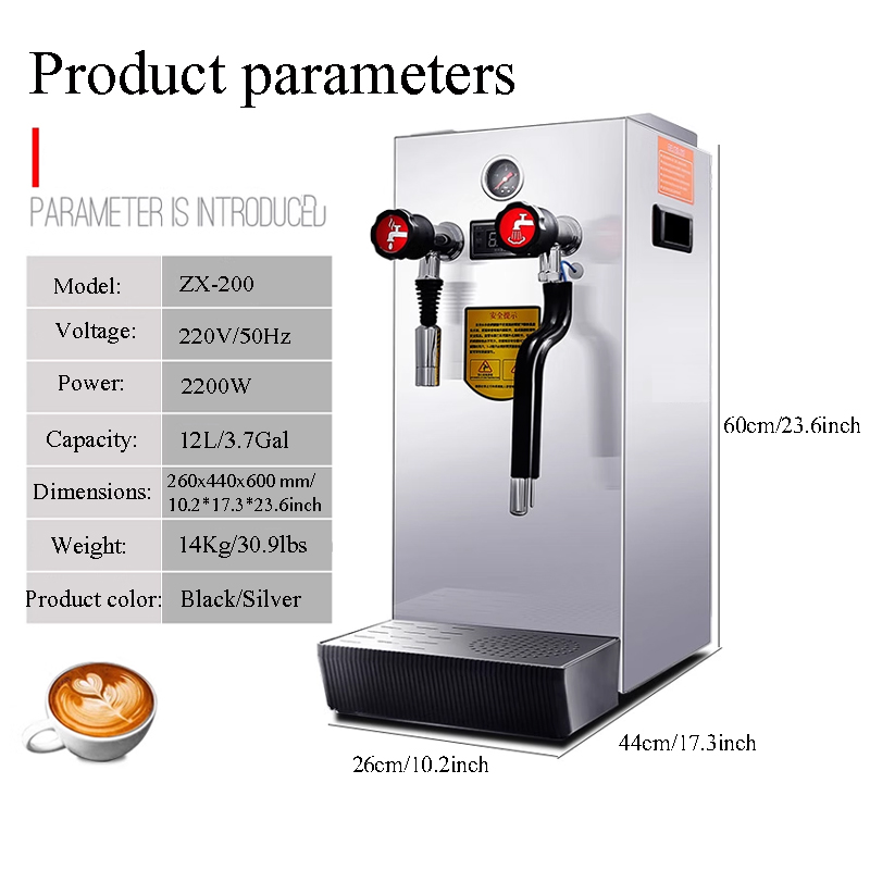 Elektrikli Buharlı Sıcak Su Di - Coffee&Tea House Menu incelemesi ve fiyatı