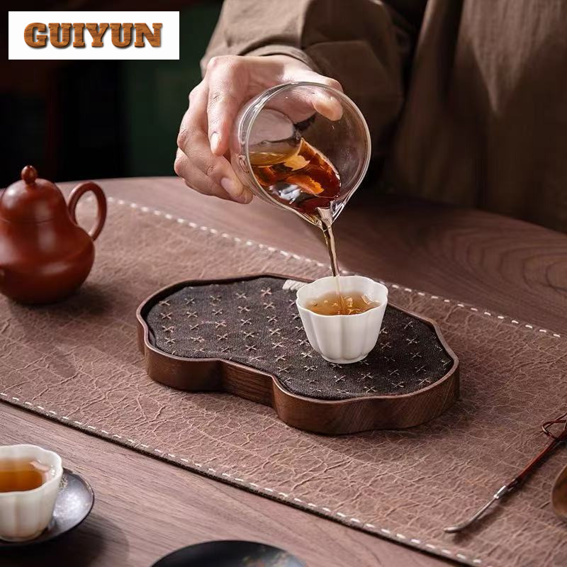 Siyah Ceviz Küçük Çay Tepsisi  - Coffee Tea Stand incelemesi ve fiyatı