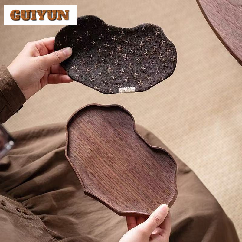 Siyah Ceviz Küçük Çay Tepsisi  - Coffee Tea Stand incelemesi ve fiyatı