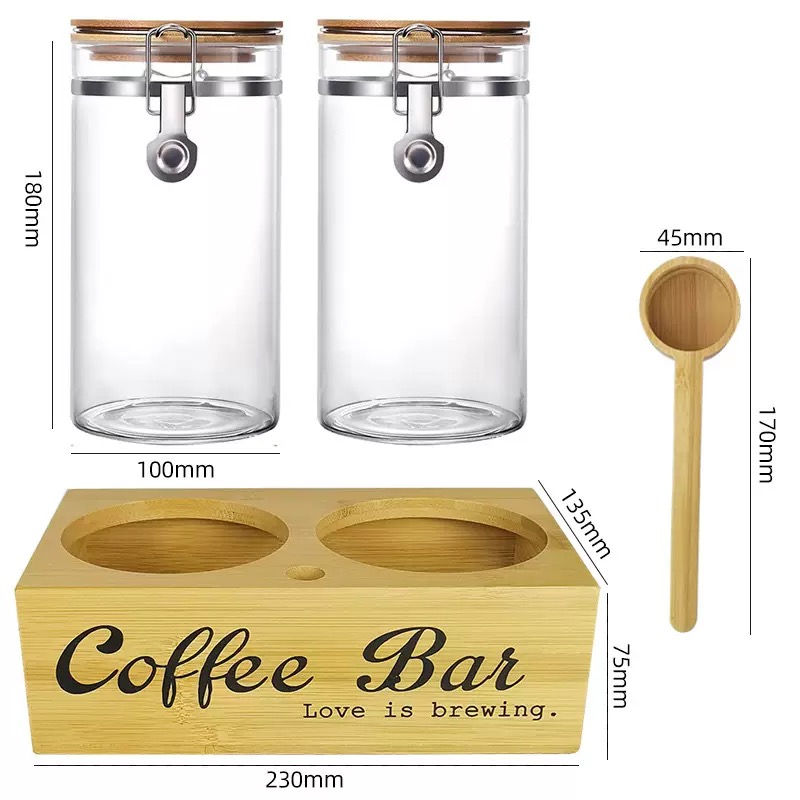 Kahve Saklama Kavanozları 2'li - Coffee Tea Jars incelemesi ve fiyatı