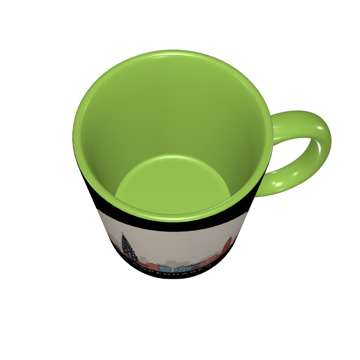 Kopenhag Seyahat İkonu Kupa Ko - Coffee Tea Icon incelemesi ve fiyatı