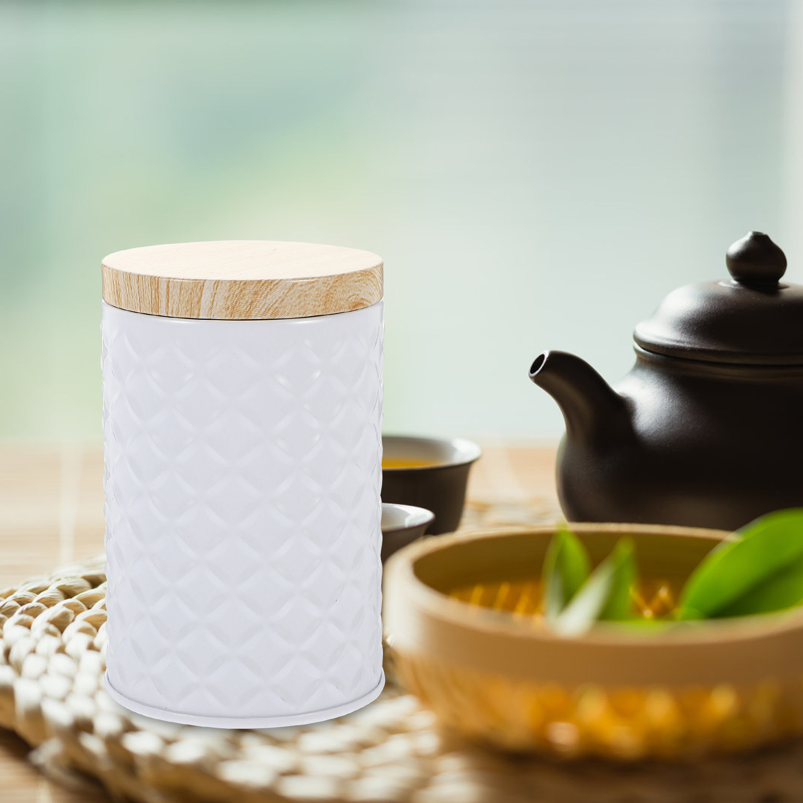 2 Adet Gıda Sınıfı Teneke Sakl - Coffee Tea Jars incelemesi ve fiyatı