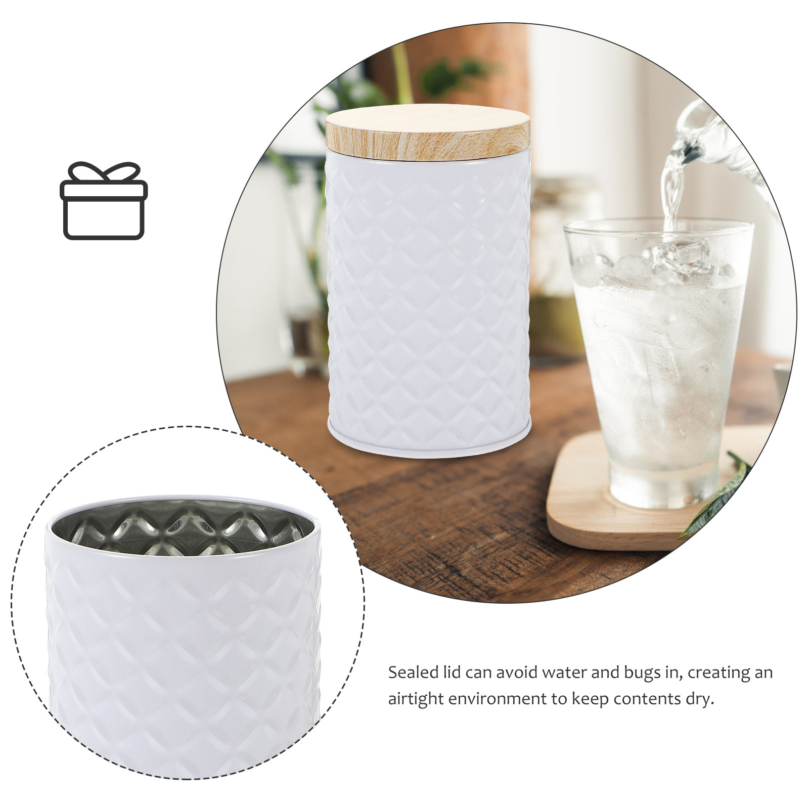 2 Adet Gıda Sınıfı Teneke Sakl - Coffee Tea Jars incelemesi ve fiyatı