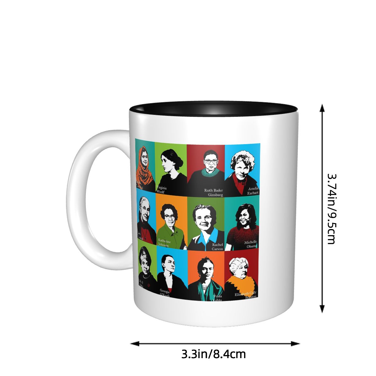 Feminist Simgeler Kupa Komik S - Coffee Tea Icon incelemesi ve fiyatı