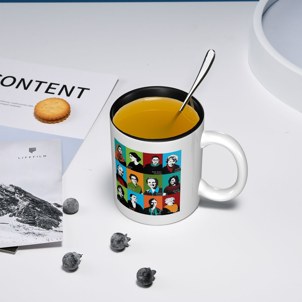 Feminist Simgeler Kupa Komik S - Coffee Tea Icon incelemesi ve fiyatı