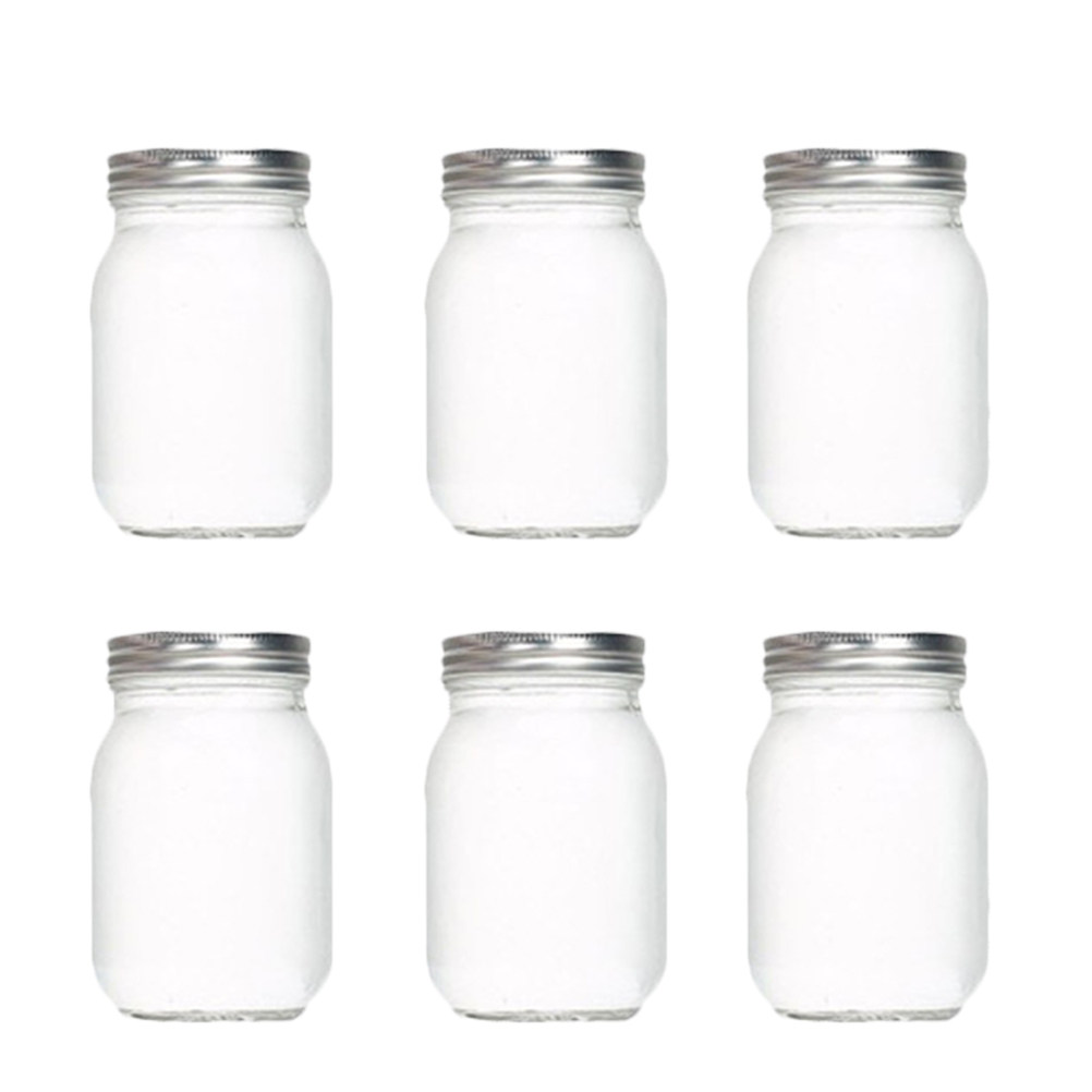 6 adet şeffaf yuvarlak cam kav - Coffee Tea Jars incelemesi ve fiyatı