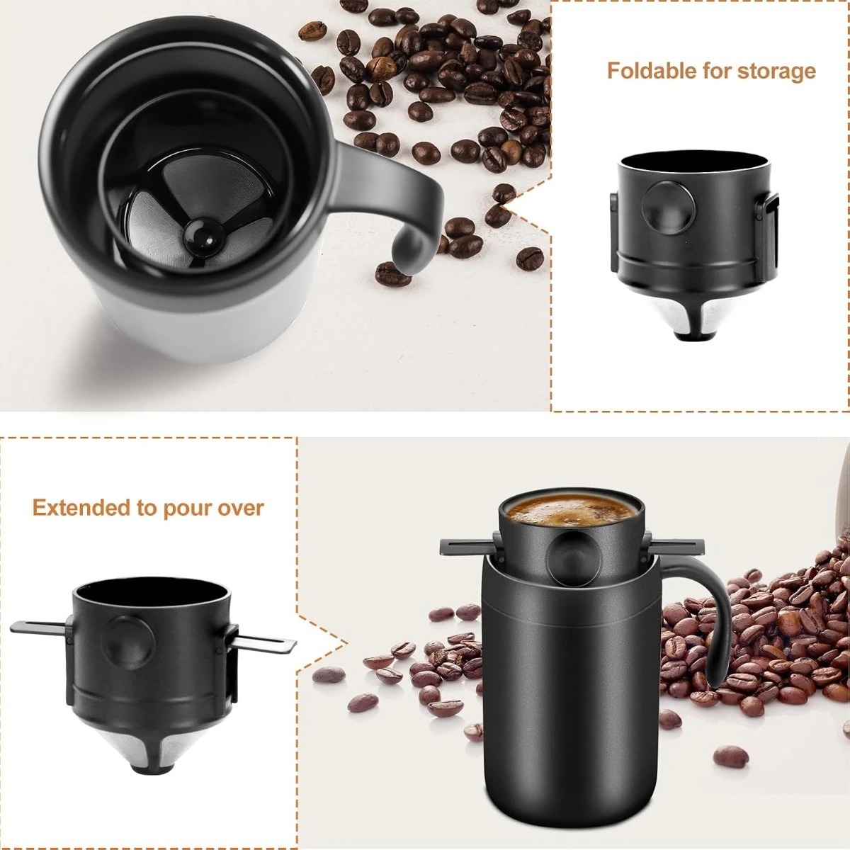 350/550ml Paslanmaz Çelik Kahv - Coffee Tea Uses incelemesi ve fiyatı
