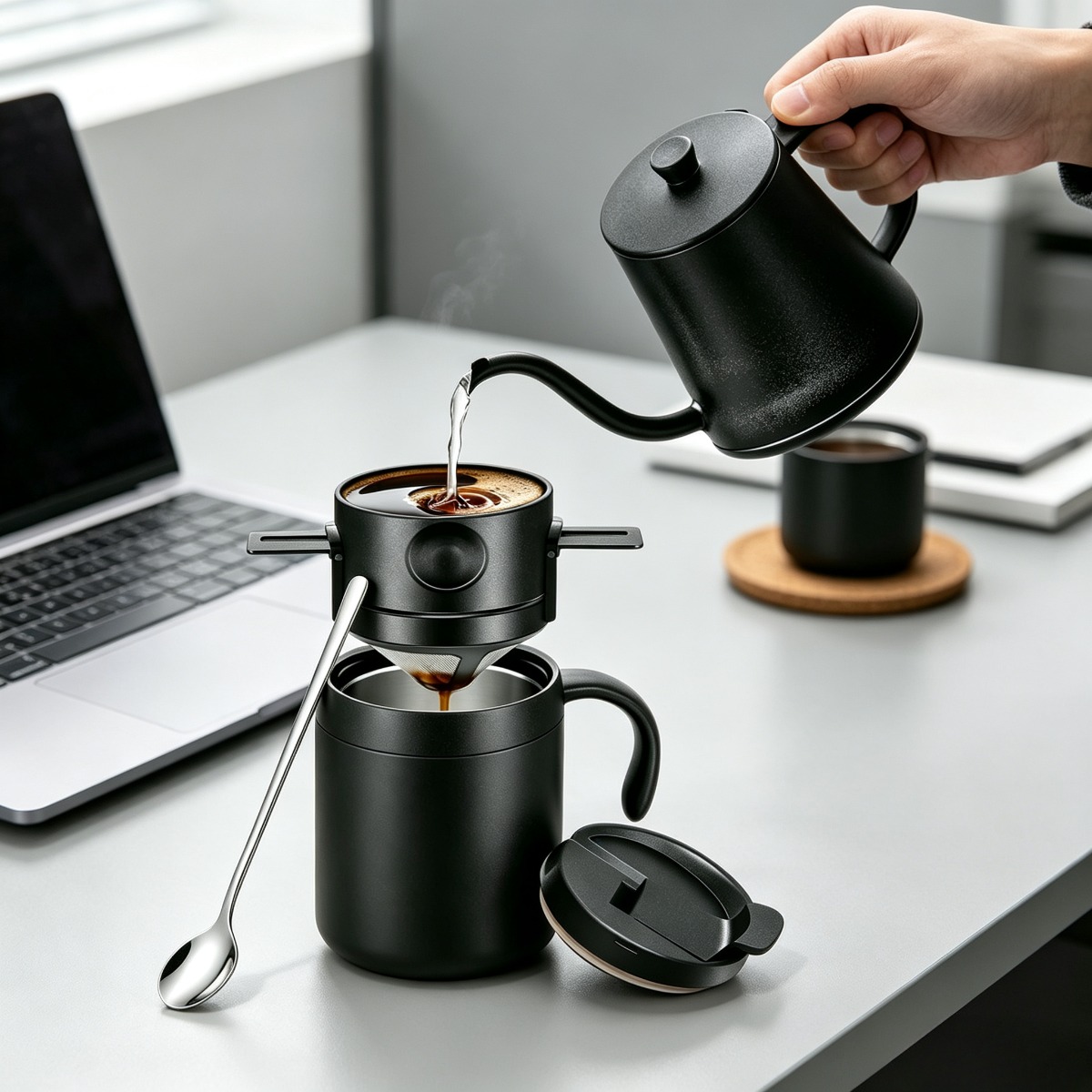 350/550ml Paslanmaz Çelik Kahv - Coffee Tea Uses incelemesi ve fiyatı