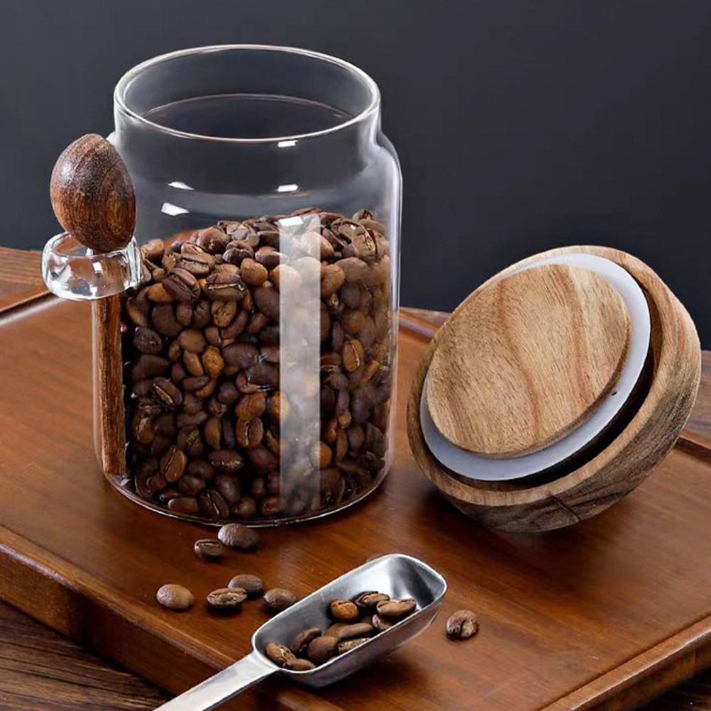 Cam Kahve Çekirdeği Saklama Ka - Coffee Tea Jars incelemesi ve fiyatı