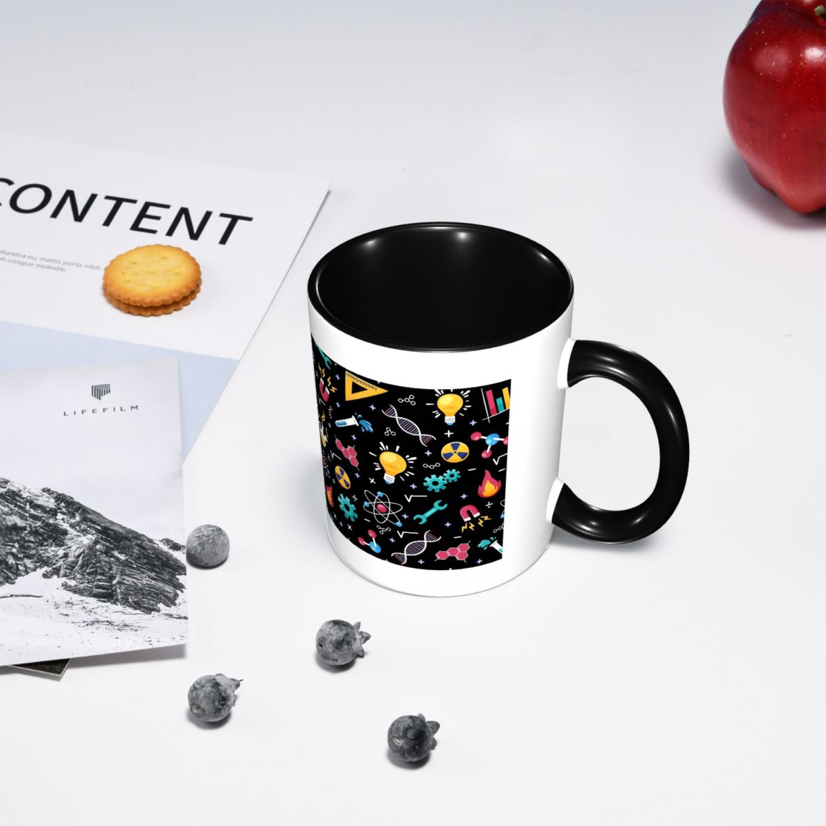 STEM Simgeleri Desen Bilim Müh - Coffee Tea Icon incelemesi ve fiyatı