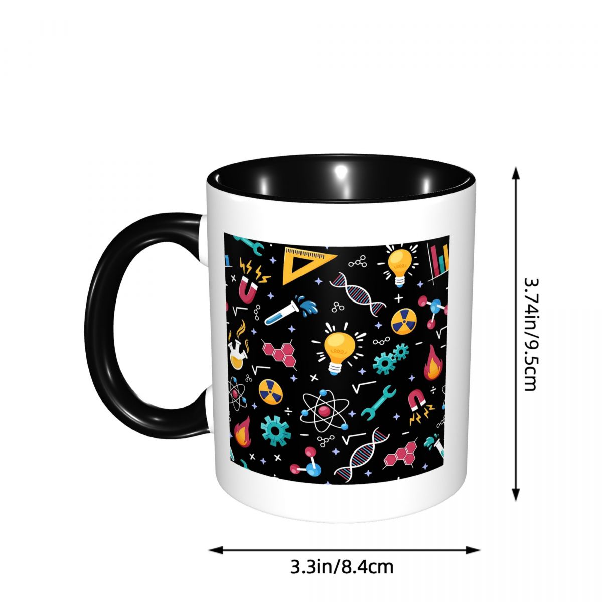 STEM Simgeleri Desen Bilim Müh - Coffee Tea Icon incelemesi ve fiyatı