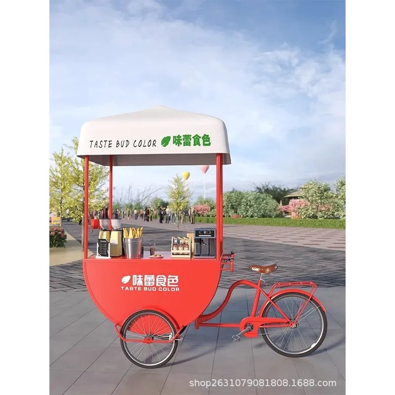 Açık Alan Mobil Yiyecek Arabas - Coffee Tea Milk incelemesi ve fiyatı