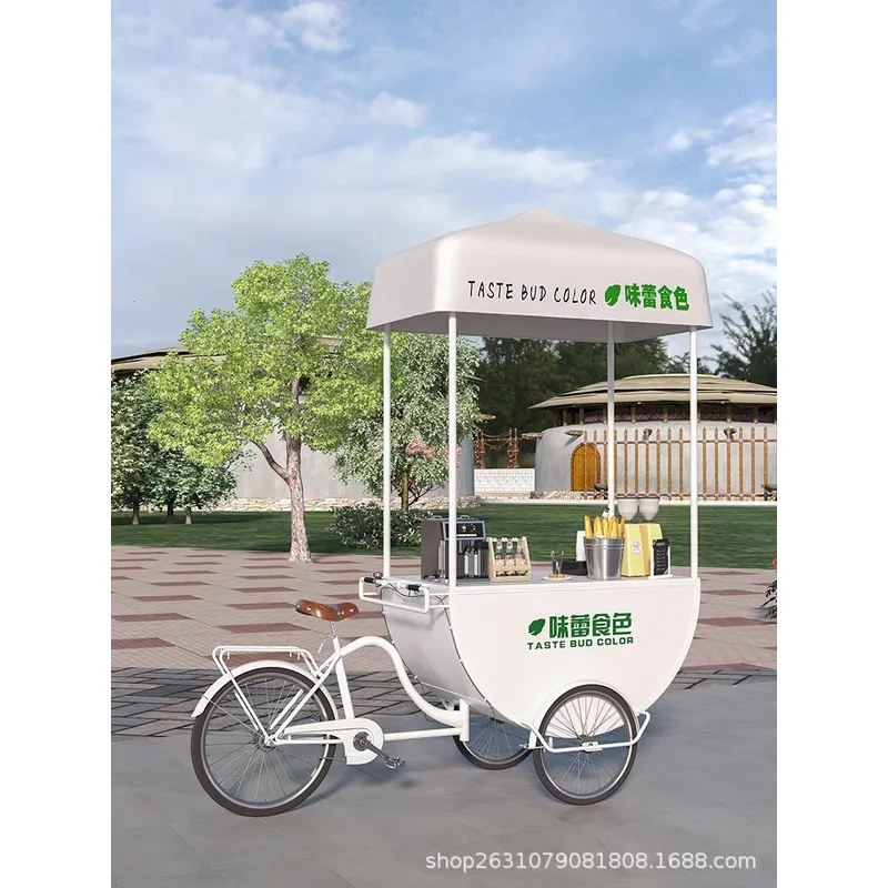 Açık Alan Mobil Yiyecek Arabas - Coffee Tea Milk incelemesi ve fiyatı