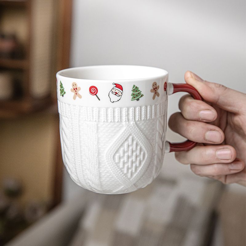 380ml Noel Kazak Seramik Kupa, - Coffee Tea Icon incelemesi ve fiyatı