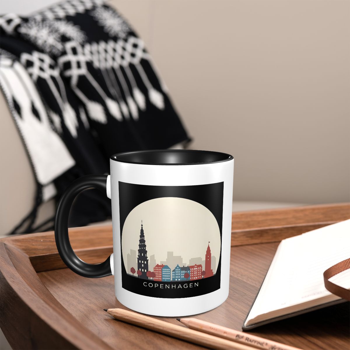 Kopenhag Seyahat Simgesi Kupa  - Coffee Tea Icon incelemesi ve fiyatı