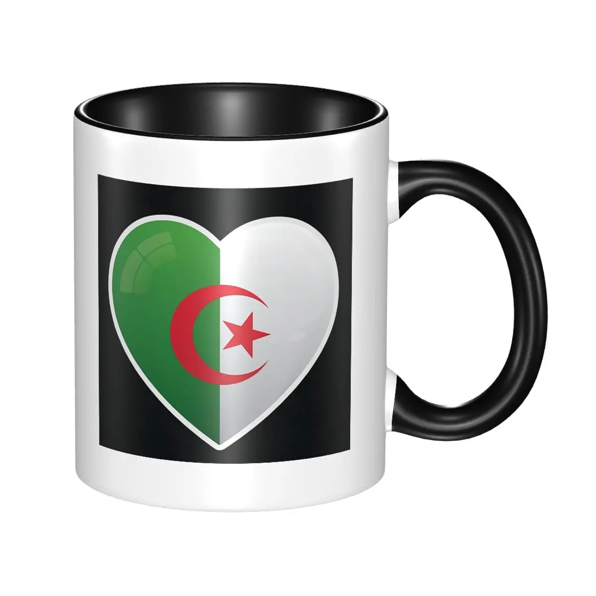 Cezayir Cezayir Bayrağı Aşk Si - Coffee Tea Icon incelemesi ve fiyatı
