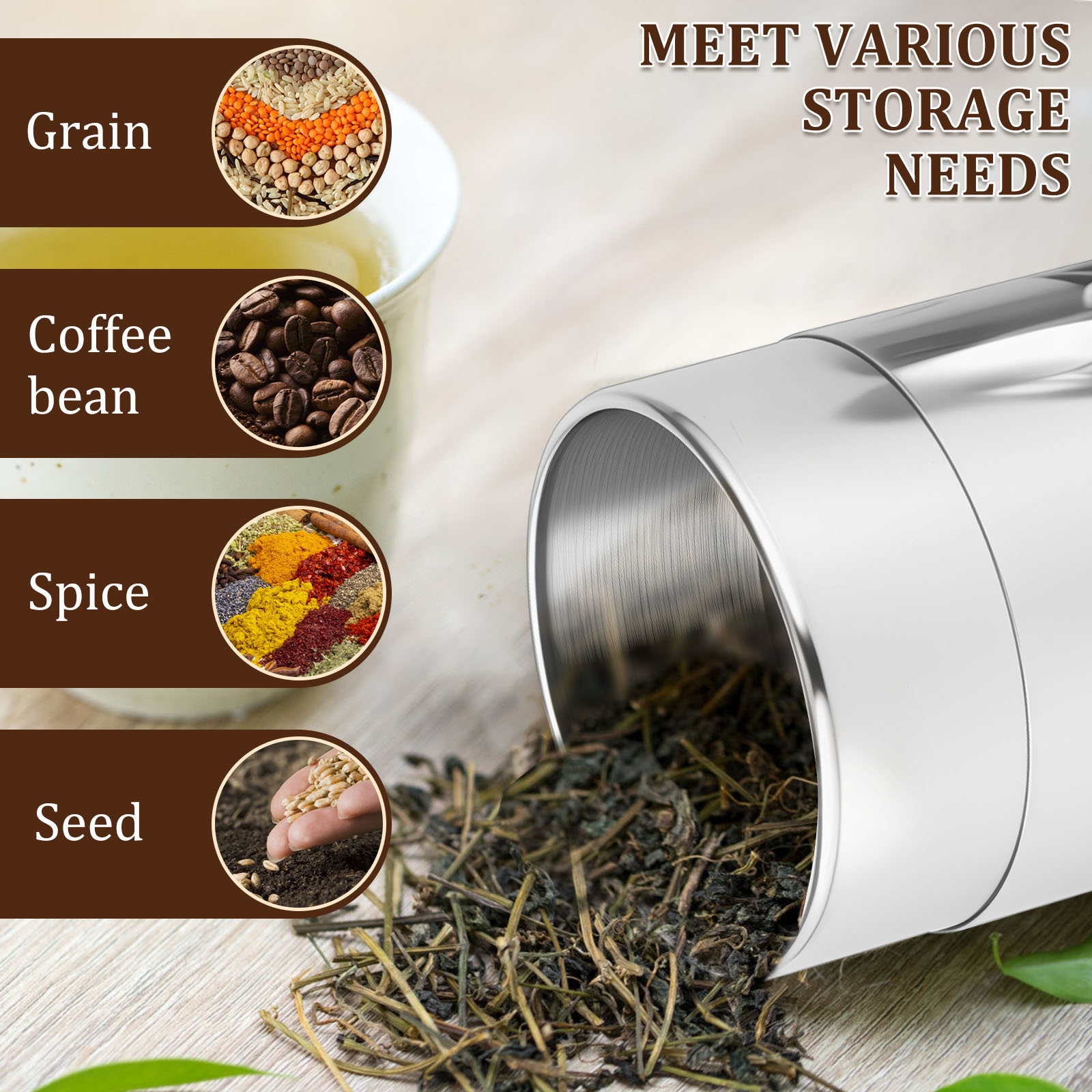 Paslanmaz Çelik Çay Yaprağı Te - Coffee Tea Sugar incelemesi ve fiyatı