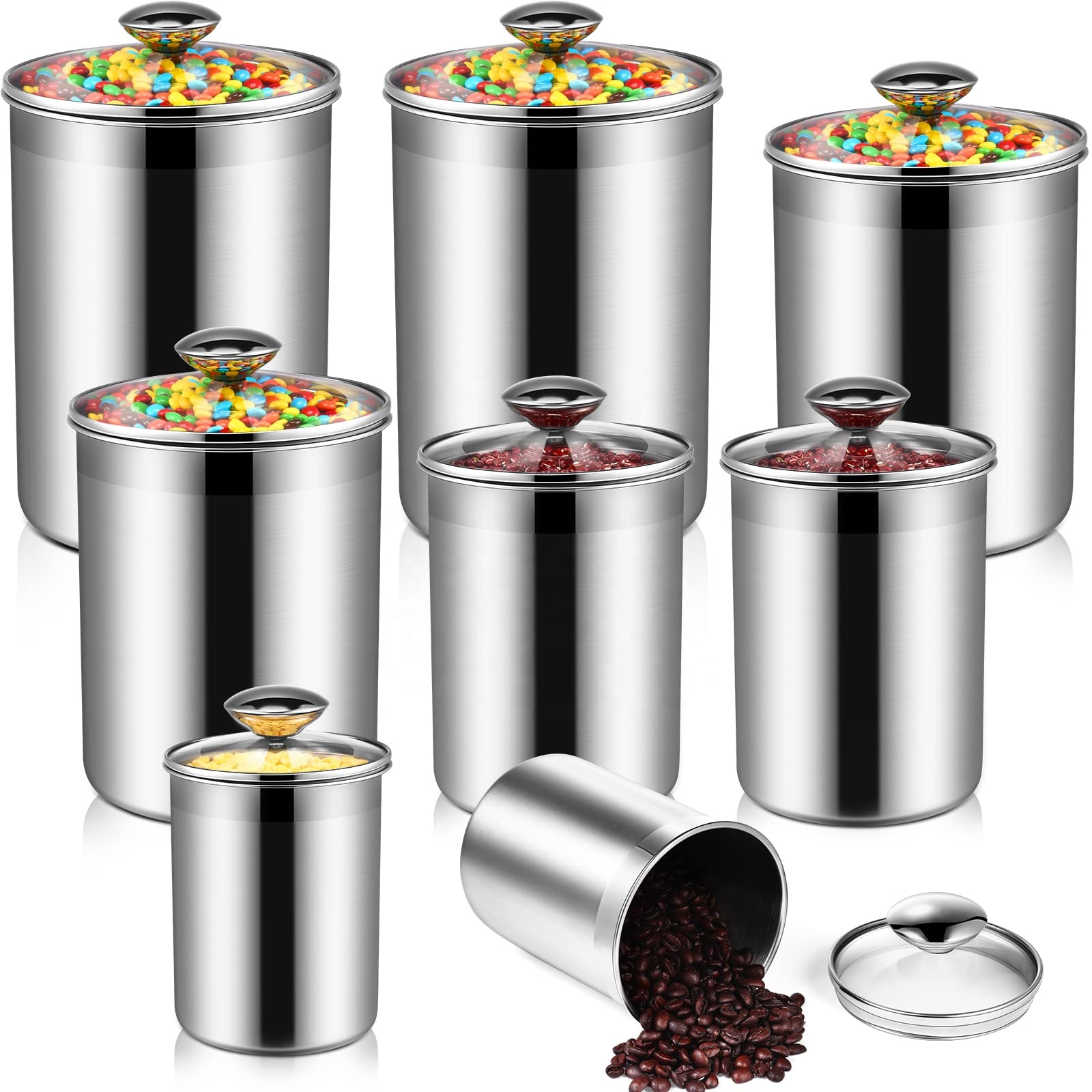 Gıda Saklama Kapları Çay Kahve - Coffee Tea Sugar Canister Set incelemesi ve fiyatı