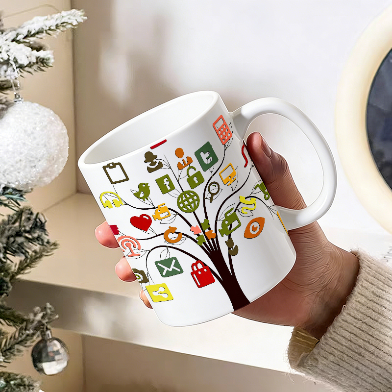 Teknoloji Simgesi Yaratıcı Ağa - Coffee Tea Icon incelemesi ve fiyatı