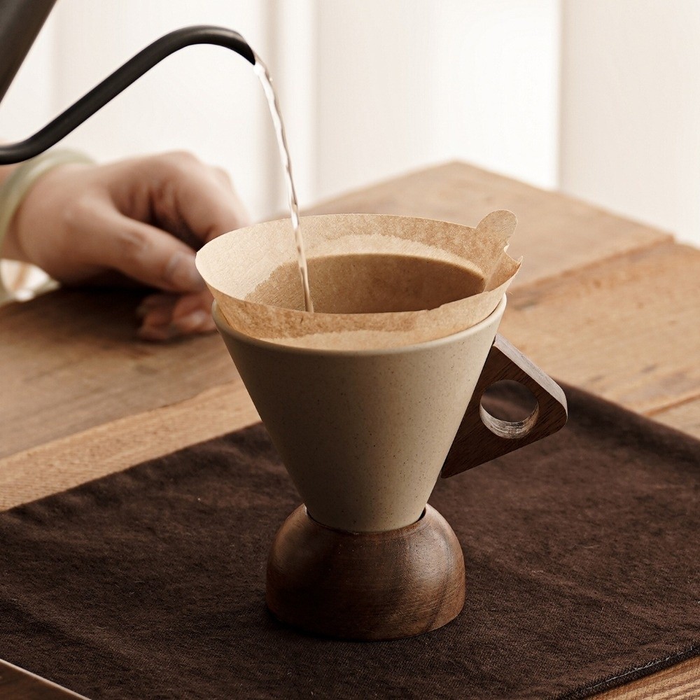 Kaba Seramik Üçgen Koni Kupa R - Coffee Tea Stand incelemesi ve fiyatı