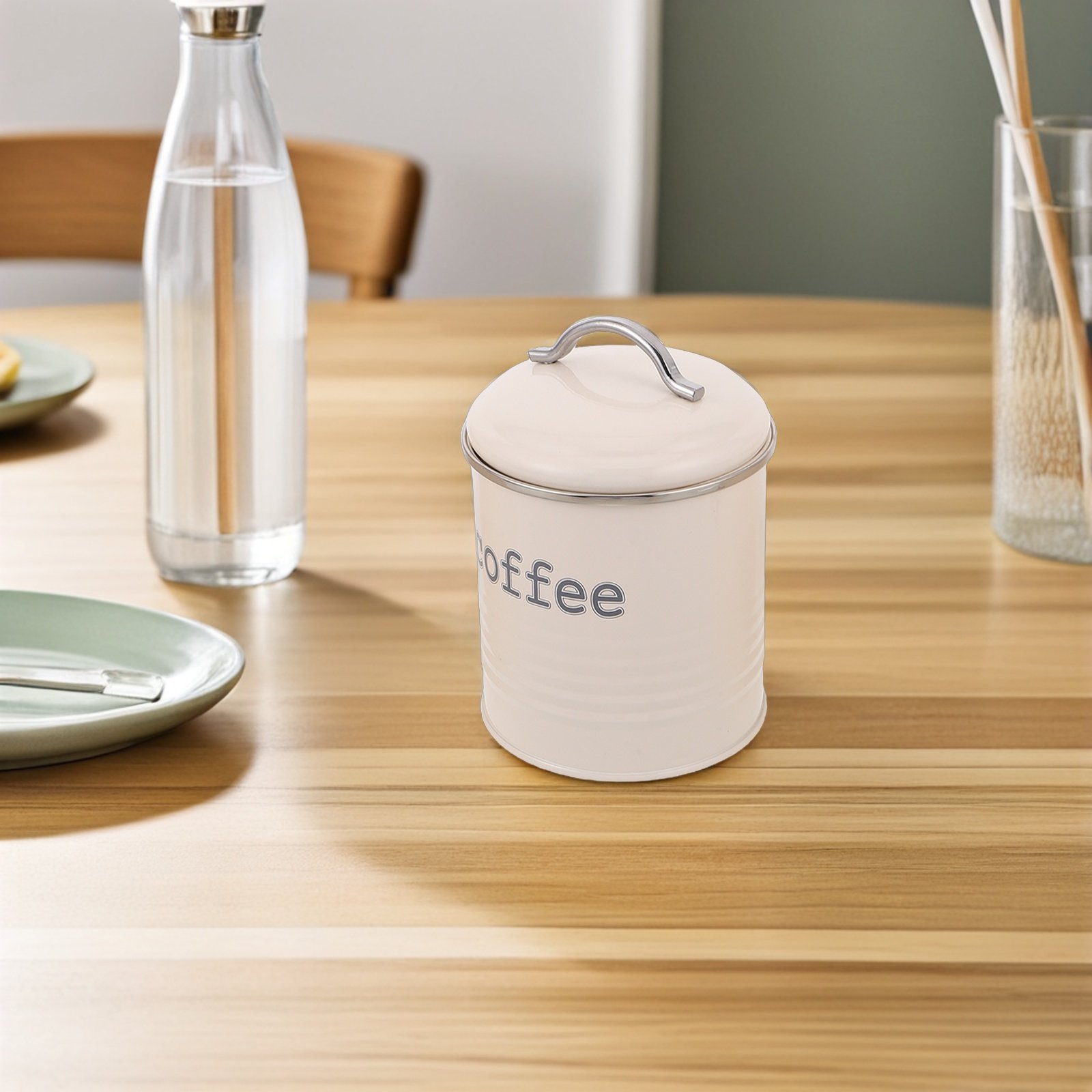 3 adet mühürlü kahve çekirdeği - Coffee Tea Sugar Canister Set incelemesi ve fiyatı
