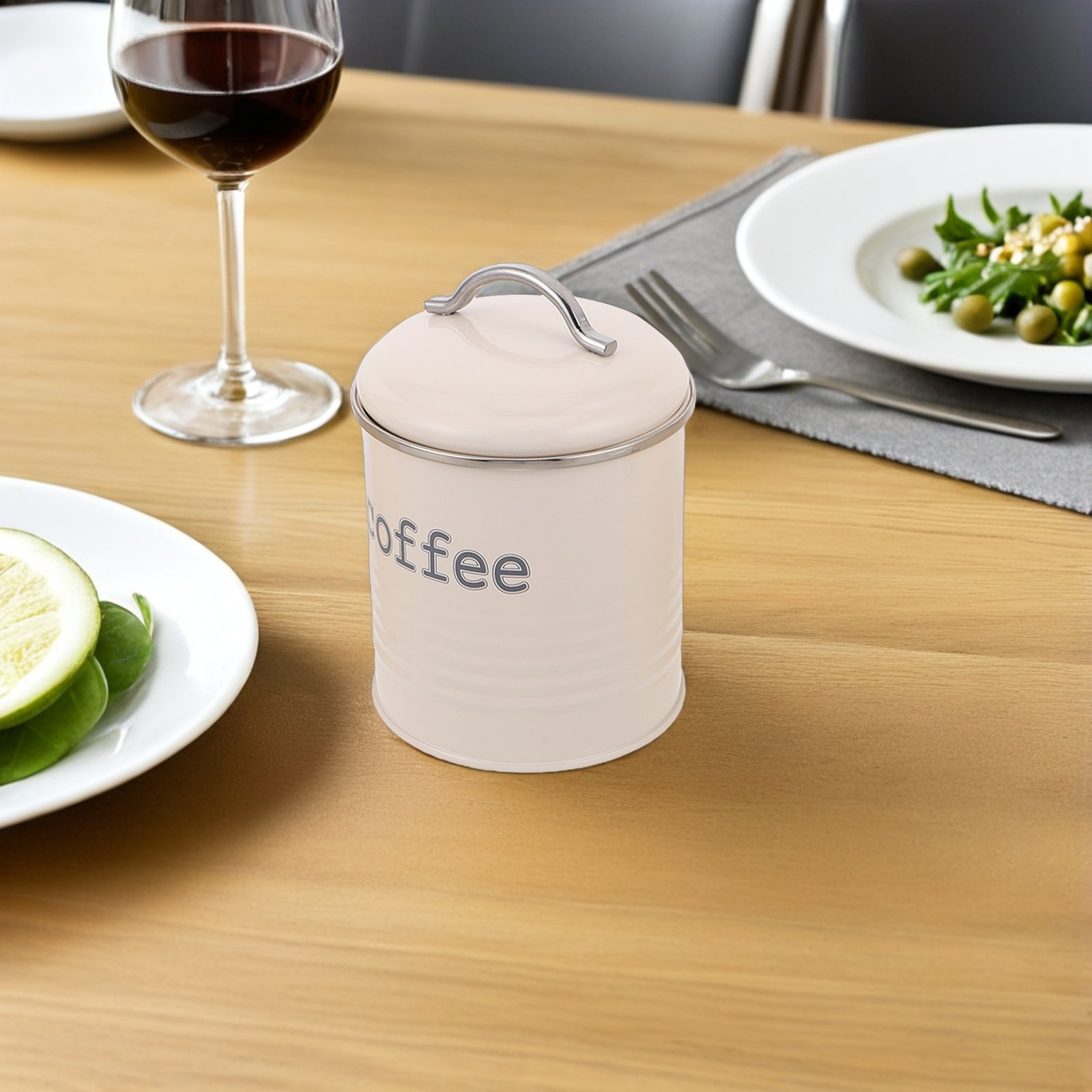 3 adet mühürlü kahve çekirdeği - Coffee Tea Sugar Canister Set incelemesi ve fiyatı