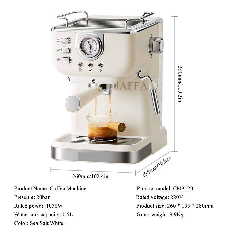 Yarı Otomatik Espresso Cappucc - Coffee&Tea House Menu incelemesi ve fiyatı